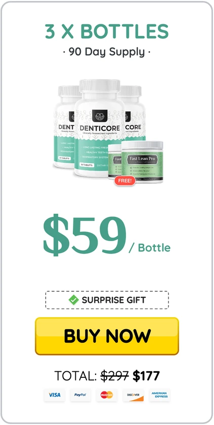 DentiCore 3 bottles